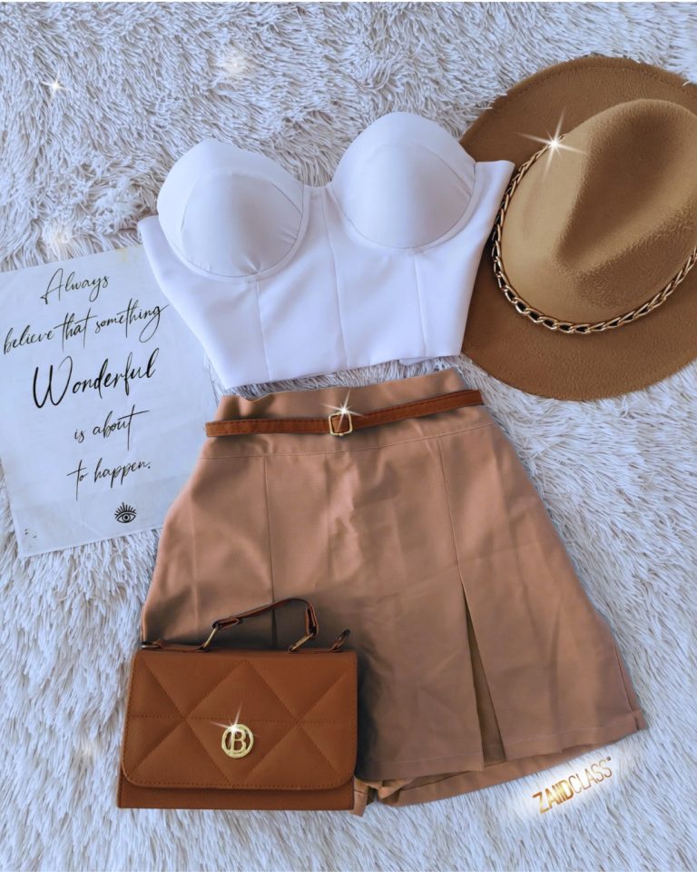 Set de bustier y short